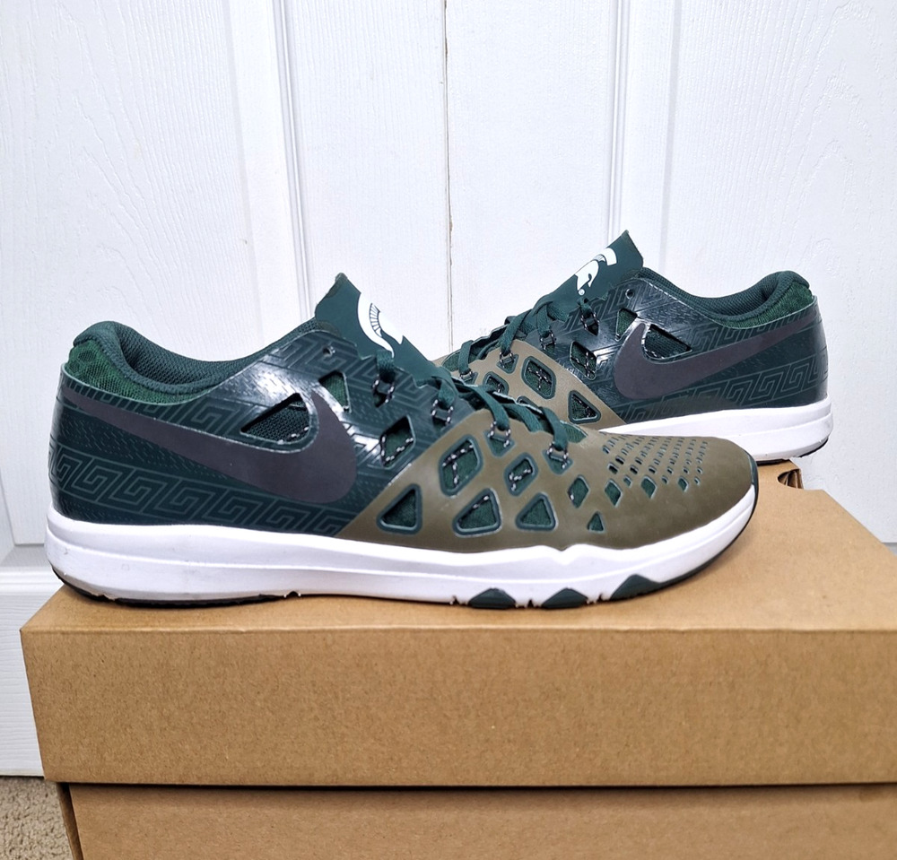 Nike Train Speed 4 Amp Michigan State Spartans 844102-309 sz 10